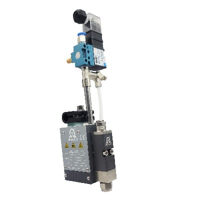 MPA Self-cleaning Nozzle With Air Swirl Applicators