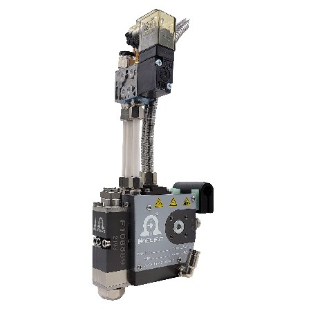 MPA Self-cleaning Nozzle With Air Swirl Applicators